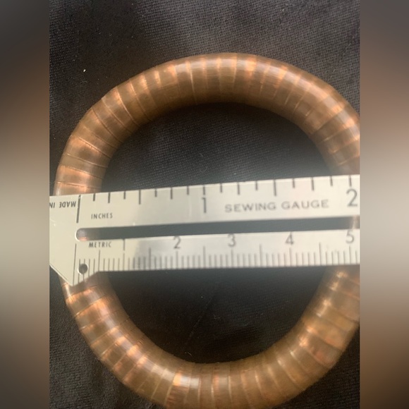 Copper necklace and bracelet set. - Picture 5 of 6